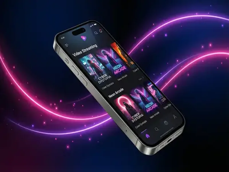 国产视频手机客户端界面展示